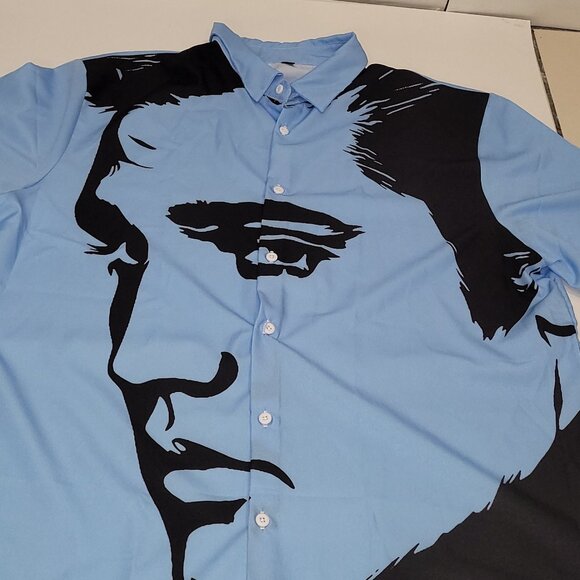 Other - Elvis Presley Men's Short Sleeve Printed Shirt New